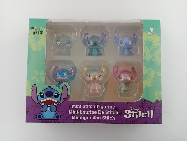 Lot de 6 Mini figurines Stitch (window box) - Disney Grand Jester