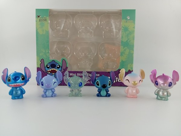 Lot de 6 Mini figurines Stitch (window box) - Disney Grand Jester