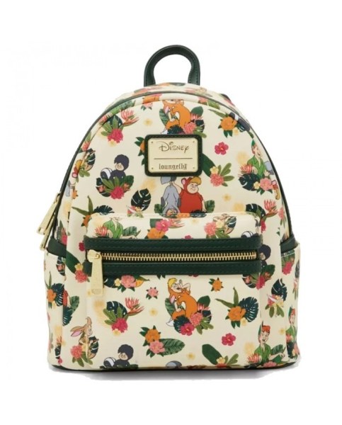 MINI BACKPACK Peter Pan Floral Aop Exclusive - DISNEY LOUNGEFLY