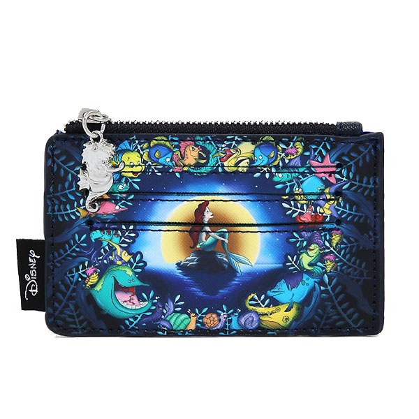 Ariel Card Holder Under the Ocean Exclusive - DISNEY LOUNGEFLY