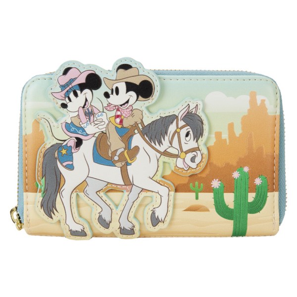 Wallet Mickey & Minnie Western - DISNEY LOUNGEFLY
