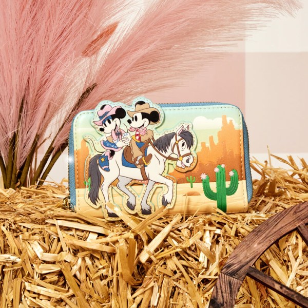 Wallet Mickey & Minnie Western - DISNEY LOUNGEFLY