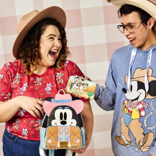 Wallet Mickey & Minnie Western - DISNEY LOUNGEFLY