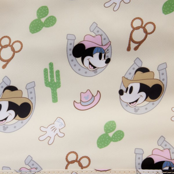 Mickey and Minnie Western fringed SHOULDER BAG - DISNEY LOUNGEFLY