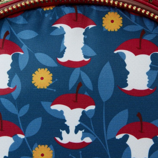 Snow White MINI BACKPACK in Quilted Velvet - DISNEY LOUNGEFLY