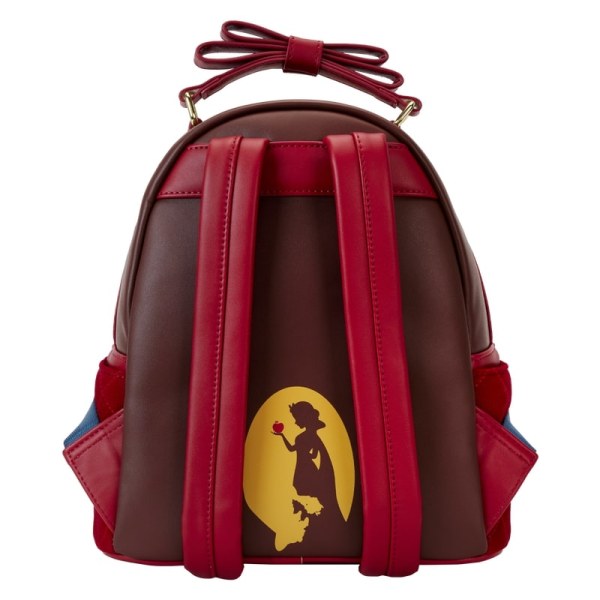 Snow White MINI BACKPACK in Quilted Velvet - DISNEY LOUNGEFLY