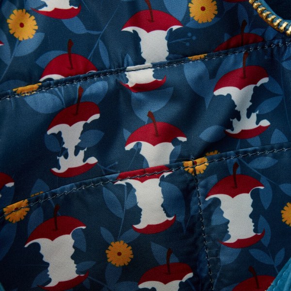 Snow White Tote Bag in quilted velvet - DISNEY LOUNGEFLY
