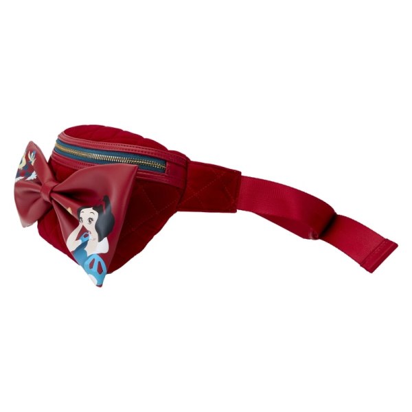 Snow White fanny pack in quilted velvet - DISNEY LOUNGEFLY