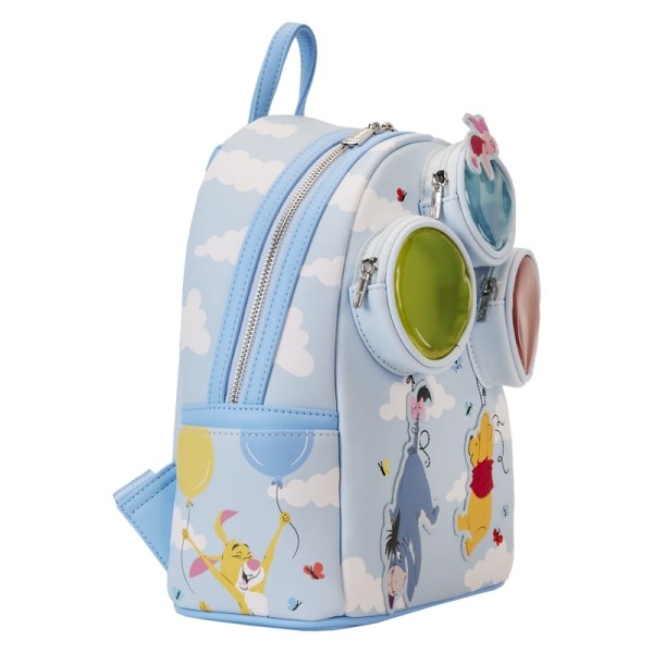 MINI BACKPACK Winnie and her friends float on balloons - DISNEY LOUNGEFLY
