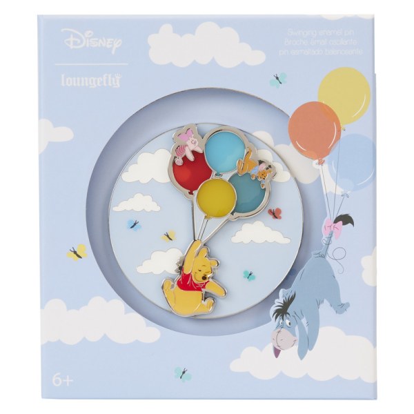 Collector PIN Winnie and her friends float on with balloons Limited edition - Disney