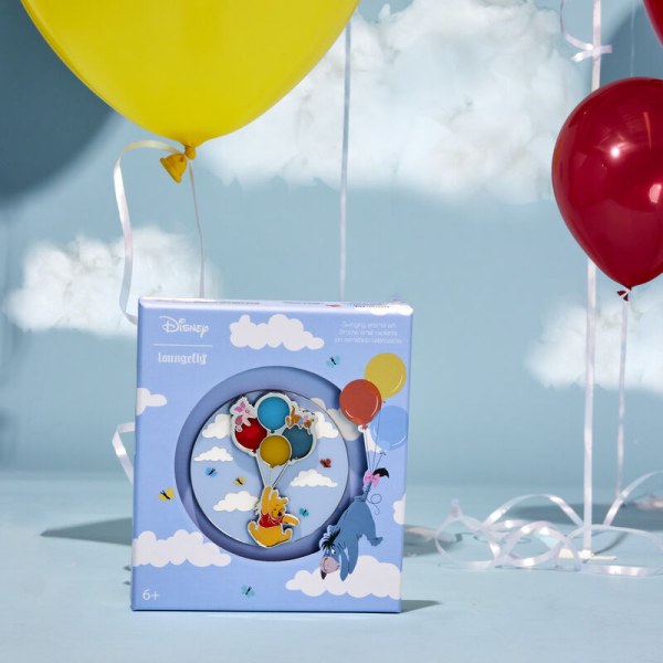 Collector PIN Winnie and her friends float on with balloons Limited edition - Disney