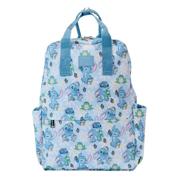 BACKPACK Nylon Stitch Springtime - DISNEY LOUNGEFLY
