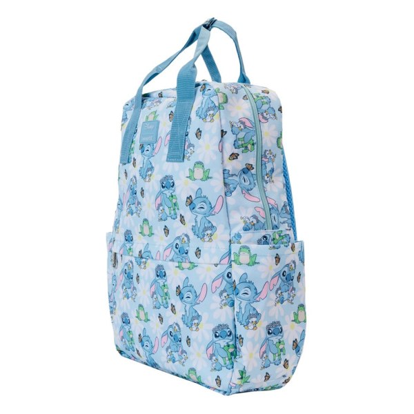 BACKPACK Nylon Stitch Springtime - DISNEY LOUNGEFLY