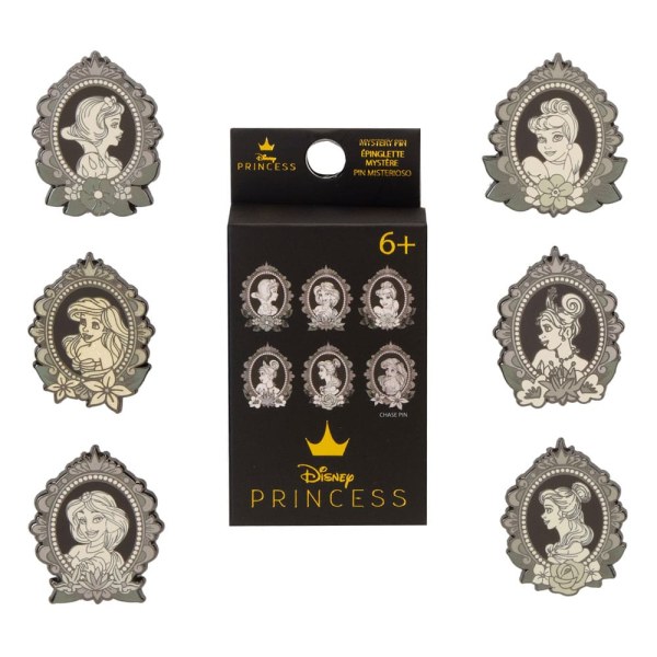 MYSTERY PIN Princess Cameo Porcelain Portraits - Disney
