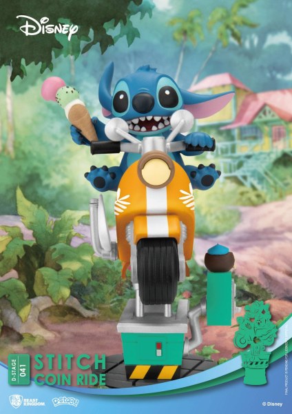 Stitch Coin Ride - Disney D-Stage
