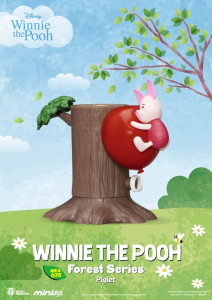 Set of 6 Mini Figure Winnie the pooh Forest series - Disney Mini Egg Attack