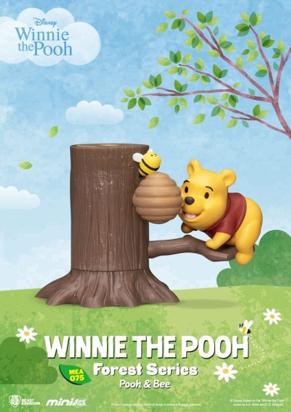 Set of 6 Mini Figure Winnie the pooh Forest series - Disney Mini Egg Attack