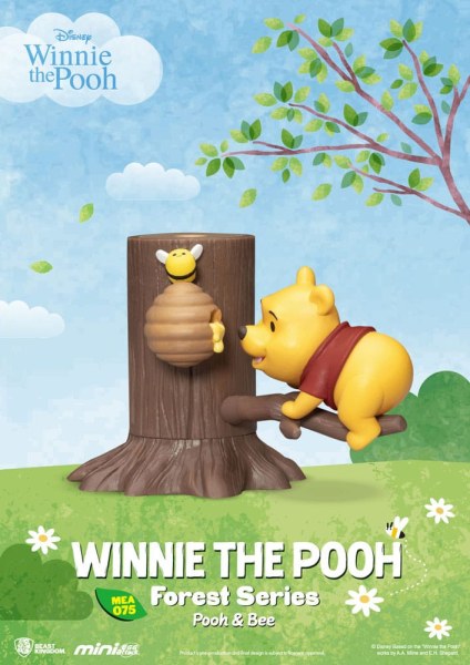 Set of 6 Mini Figure Winnie the pooh Forest series - Disney Mini Egg Attack
