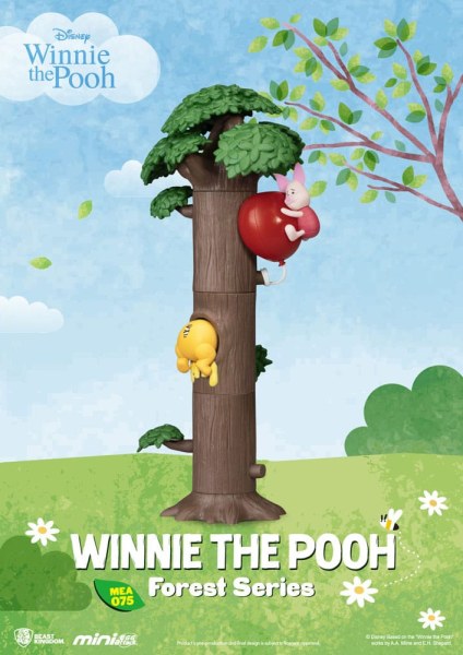 Set of 6 Mini Figure Winnie the pooh Forest series - Disney Mini Egg Attack