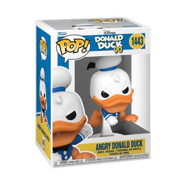 Funko Pop! 1443 - Donald Duck (angry) 90th Anniversary - Disney