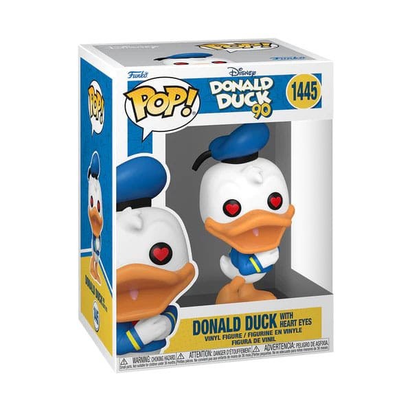 Funko Pop! 1445 - Donald Duck (heart eyes) 90th Anniversary - Disney