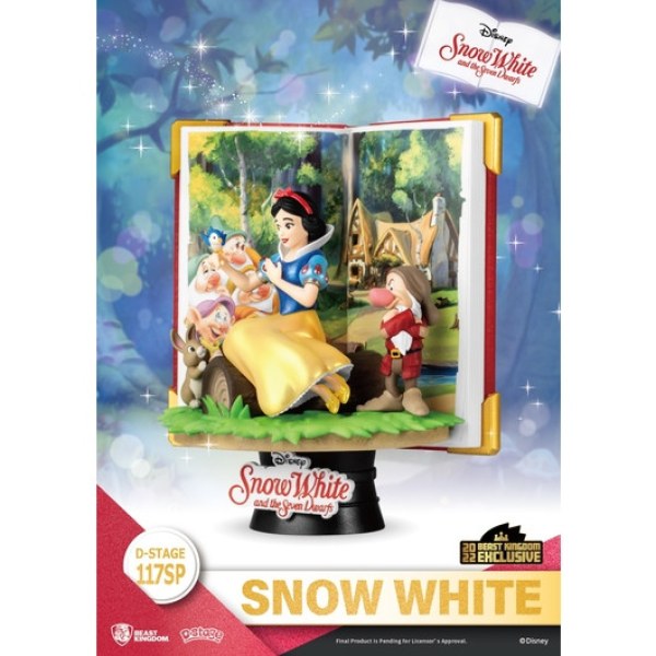 SET SNOW WHITE AND THE EVIL QUEEN BOOK SERIES - DISNEY D-STAGE
