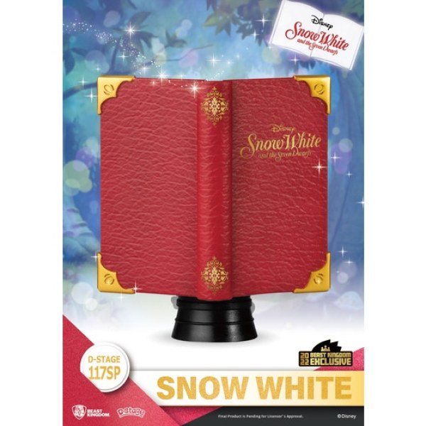 SET SNOW WHITE AND THE EVIL QUEEN BOOK SERIES - DISNEY D-STAGE