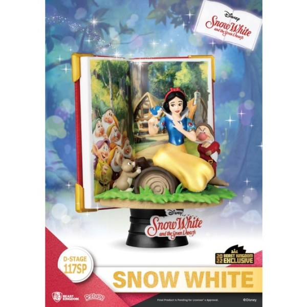 SET SNOW WHITE AND THE EVIL QUEEN BOOK SERIES - DISNEY D-STAGE