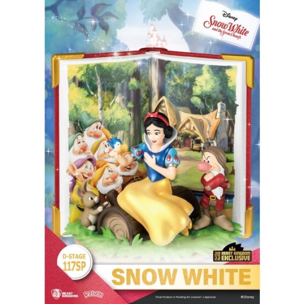 SET SNOW WHITE AND THE EVIL QUEEN BOOK SERIES - DISNEY D-STAGE
