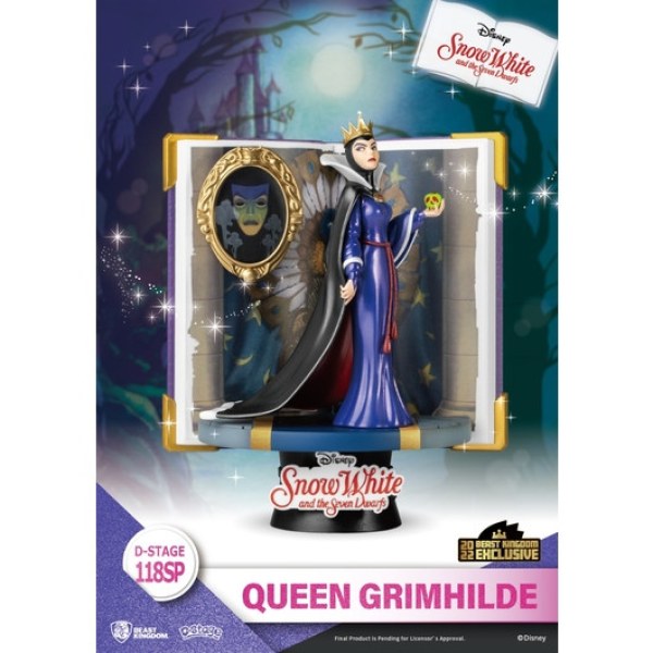 SET SNOW WHITE AND THE EVIL QUEEN BOOK SERIES - DISNEY D-STAGE
