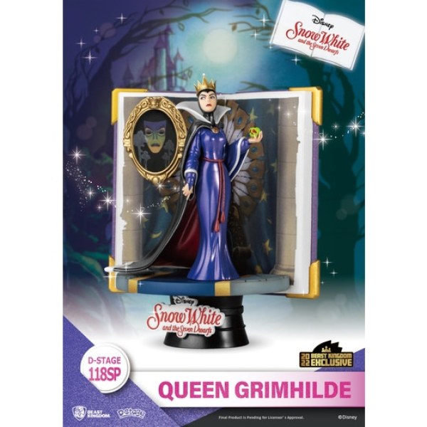 SET SNOW WHITE AND THE EVIL QUEEN BOOK SERIES - DISNEY D-STAGE