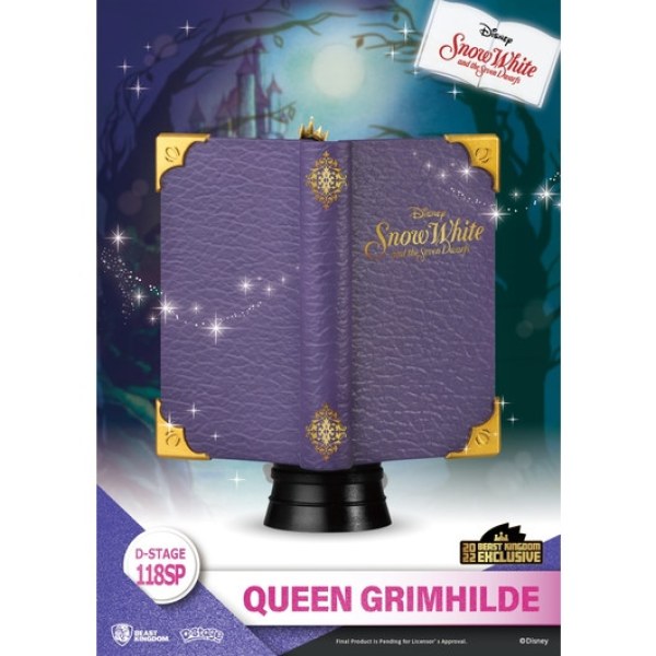 SET SNOW WHITE AND THE EVIL QUEEN BOOK SERIES - DISNEY D-STAGE