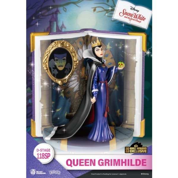 SET SNOW WHITE AND THE EVIL QUEEN BOOK SERIES - DISNEY D-STAGE