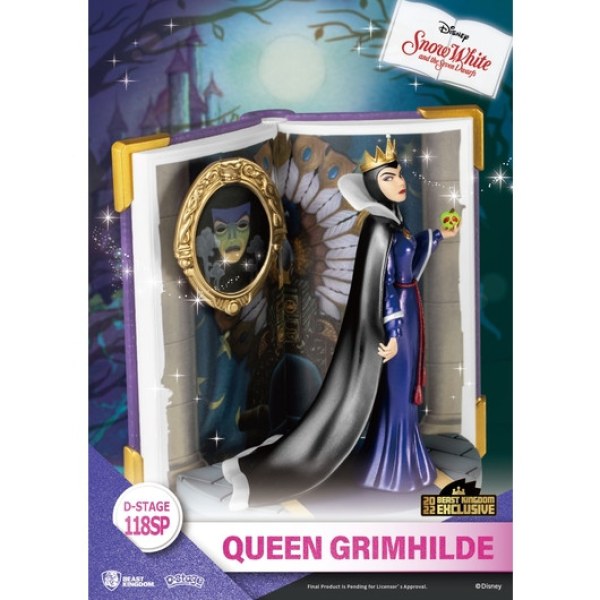 SET SNOW WHITE AND THE EVIL QUEEN BOOK SERIES - DISNEY D-STAGE