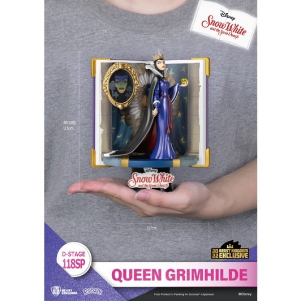 SET SNOW WHITE AND THE EVIL QUEEN BOOK SERIES - DISNEY D-STAGE