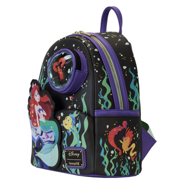 MINI BACKPACK The Little Mermaid 35th Anniversary Life is the Bubbles  - DISNEY LOUNGEFLY