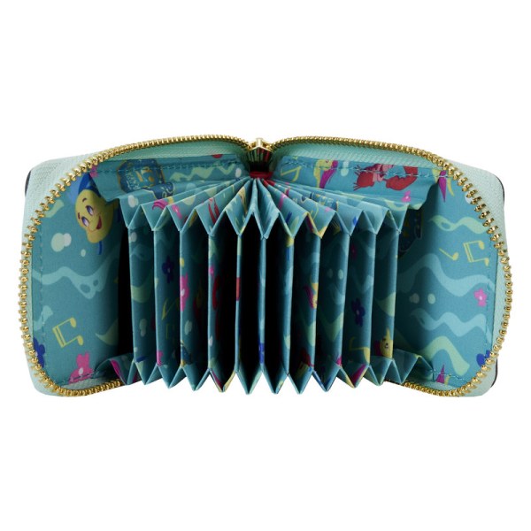 Wallet The Little Mermaid 35th Anniversary Life is the Bubbles - DISNEY LOUNGEFLY