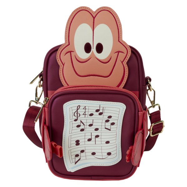 Crossbody Bag with Coin Bag The Little Mermaid 35th Anniversary Sebastian Crossbuddies® Cosplay - DISNEY LOUNGEFLY