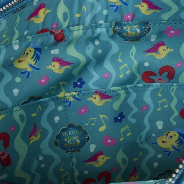 Tote Bag The Little Mermaid 35th Anniversary Life is the Bubbles Glow - DISNEY LOUNGEFLY
