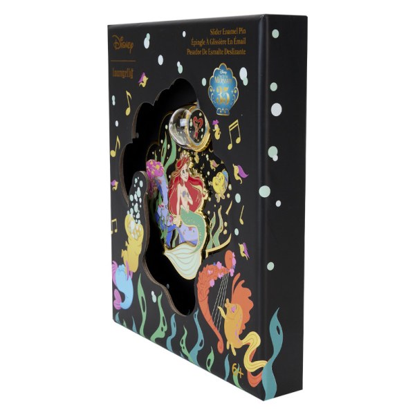 Collector's PIN The Little Mermaid 35th Anniversary Life is the Bubbles Limited Edition - Disney
