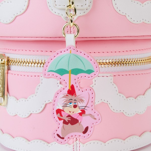 SHOULDER BAG Alice in Wonderland Unbirthday Cake Figural Glow - DISNEY LOUNGEFLY