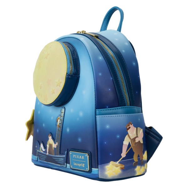 MINI BACKPACK Pixar Shorts La Luna Moon Light Up - DISNEY LOUNGEFLY