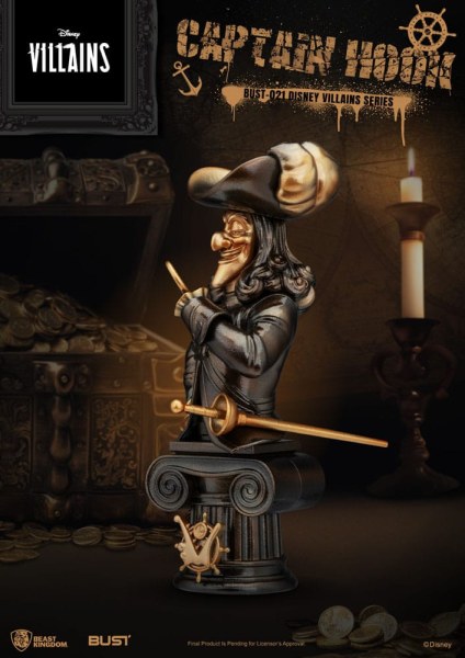 Bust Captain Hook - Disney Villains Series