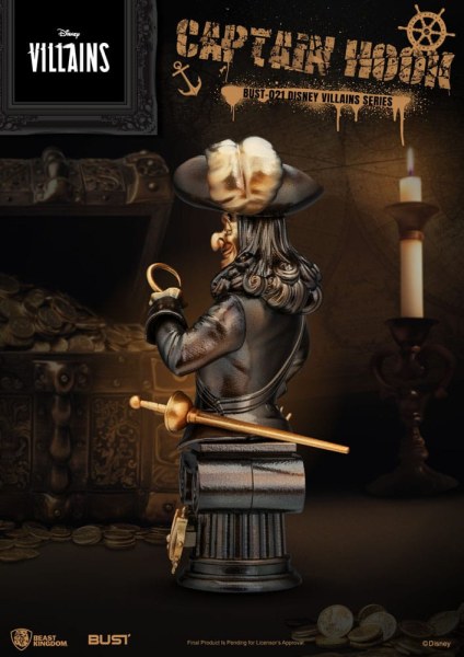 Bust Captain Hook - Disney Villains Series