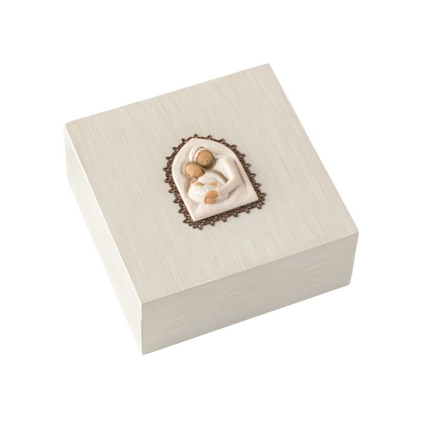 HOLY FAMILY MEMORY BOX - WILLOW TREE