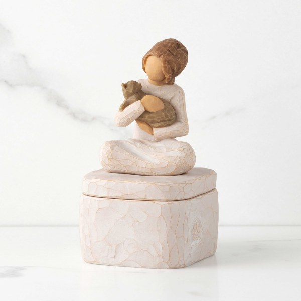 KINDNESS GIRL KEEPSAKE BOX - WILLOW TREE