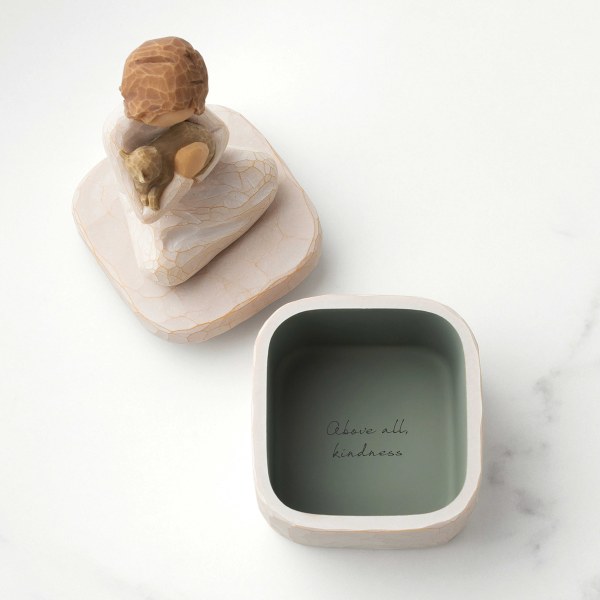 KINDNESS GIRL KEEPSAKE BOX - WILLOW TREE