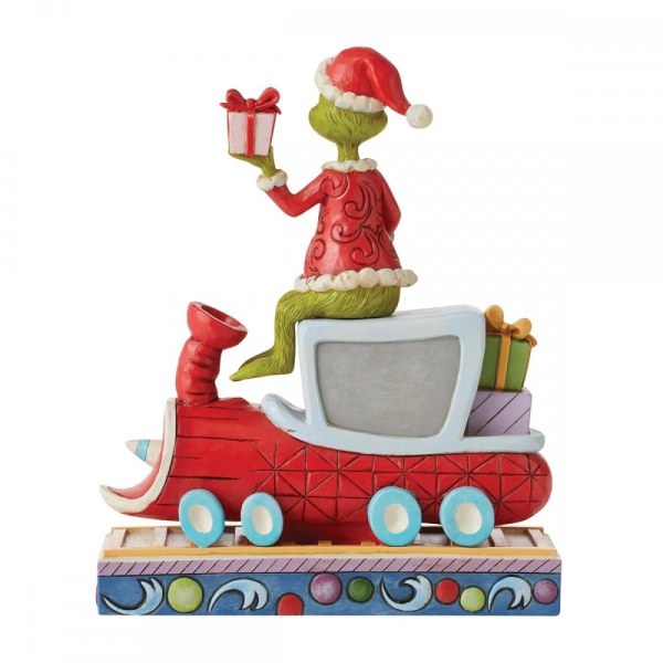 GRINCH ON TRAIN - JIM SHORE GRINCH