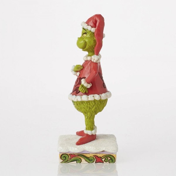 HAPPY GRINCH PERSONALITY POSE - JIM SHORE GRINCH