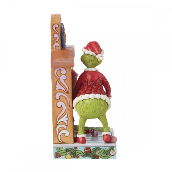 GRINCH FIREPLACE - JIM SHORE GRINCH